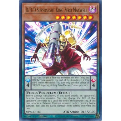 D/D/D Supervista Re Zero Maxwell