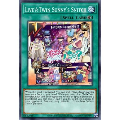Informatore di Sunny Live☆Gemella