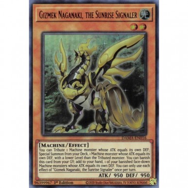 Gizmek Naganaki, the Sunrise Signaler
