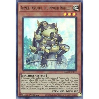 Gizmeck Taniguku, l'Intelletto Immobile