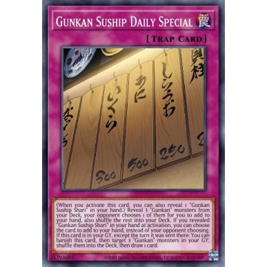 Gunkan Suship Daily Special