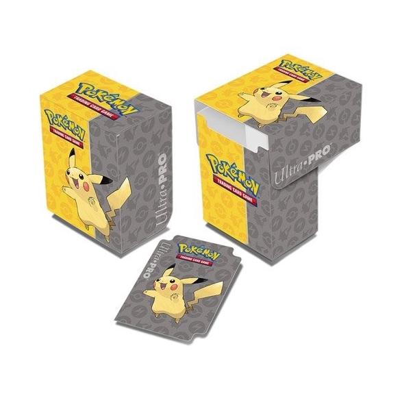 Deck Box - Full View - Pikachu - Ultra Pro Deck Box