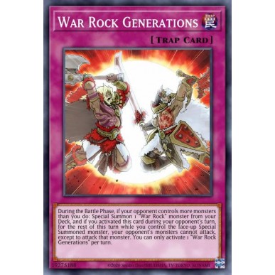 Generazioni Roccia di Guerra