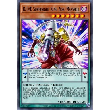 D/D/D Supervista Re Zero Maxwell