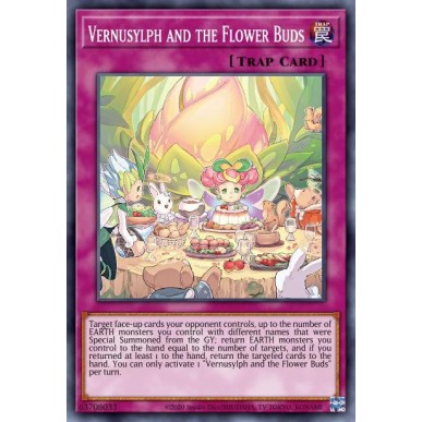 Vernusylph and the Flower Buds