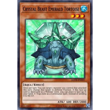 Bestia Cristallo Tartaruga Smeraldo