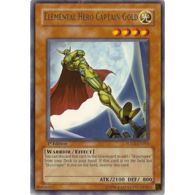 Elemental HERO Captain Gold (V.1 -...