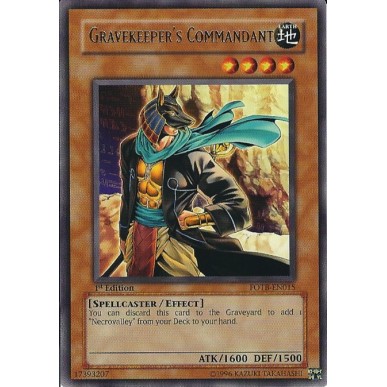 Gravekeeper's Commandant (V.1 - Rare)