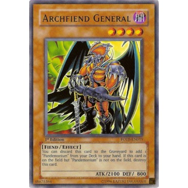 Archfiend General (V.1 - Rare)