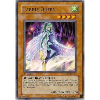 Harpie Queen (V.1 - Rare)