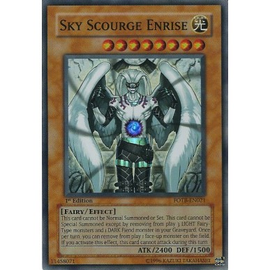 Sky Scourge Enrise (V.1 - Super Rare)