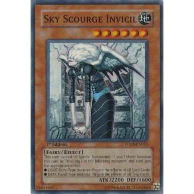 Sky Scourge Invicil (V.1 - Super Rare)