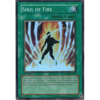 Soul of Fire (V.1 - Super Rare)