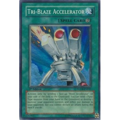 Tri-Blaze Accelerator (V.1 - Super Rare)