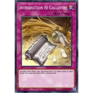 Iniziazione alla Galanteria