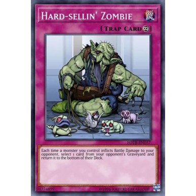Hard-sellin' Zombie