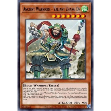 Ancient Warriors - Valiant Zhang De