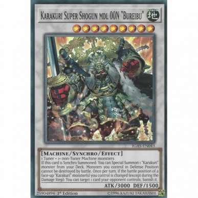 Karakuri Super Shogun mdl 00N "Bureibu"