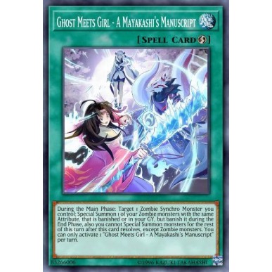 Ghost Meets Girl - A Mayakashi's...