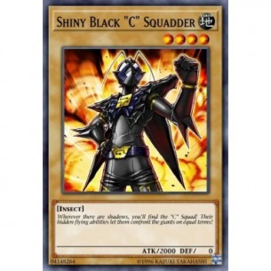 Shiny Black "C" Squadder