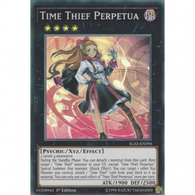 Time Thief Perpetua (V.1 - Super Rare)