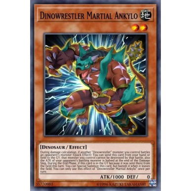 Dinowrestler Martial Ankylo