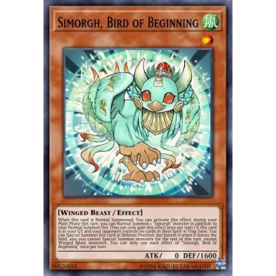 Simorgh, Volatile dell'Inizio