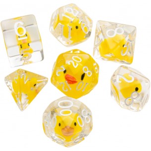 Gamegenic - Set 7 Dadi Embraced Series - Rubber Duck 2