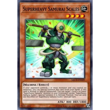 Superheavy Samurai Scales