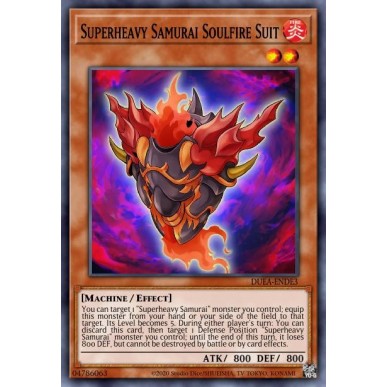 Superheavy Samurai Soulfire Suit