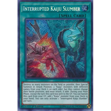 Interrupted Kaiju Slumber