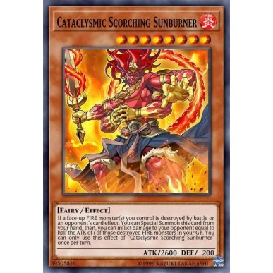 Cataclysmic Scorching Sunburner