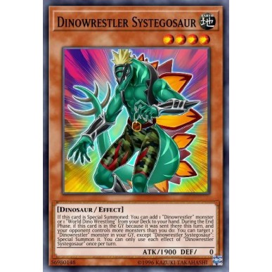 Dinowrestler Systegosauro