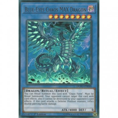 Drago Chaos MASSIMO Occhi Blu