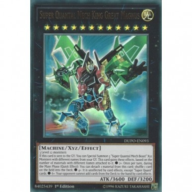 Super Quantal Mech King Great Magnus