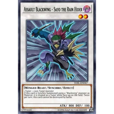 Assault Blackwing - Sayo the Rain Hider