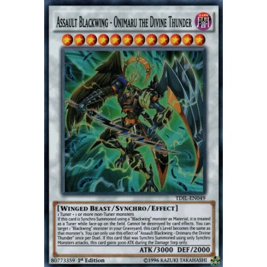 Assault Blackwing - Onimaru the...