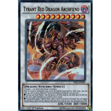 Tyrant Red Dragon Archfiend