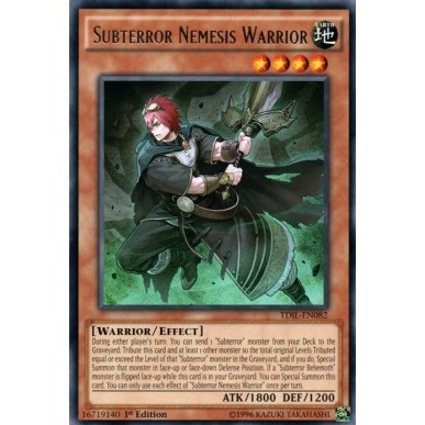 Subterror Nemesis Warrior (V.1 - Rare)