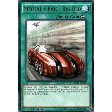 SPYRAL GEAR - Big Red (V.1 - Rare)