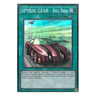 SPYRAL GEAR - Big Red (V.2 - Super Rare)