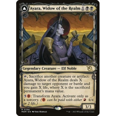 Ayara, Widow of the Realm // Ayara,...