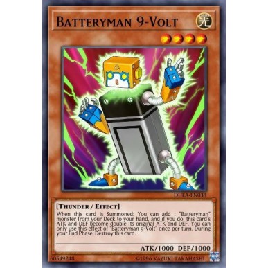 Uomo Batteria 9-Volt