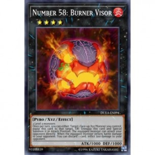Number 58: Burner Visor