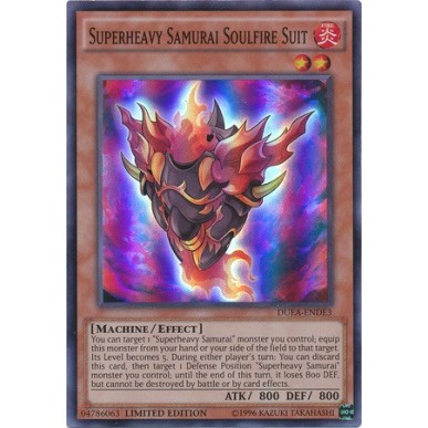 Superheavy Samurai Soulfire Suit