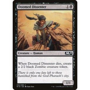 Dissenziente Condannato