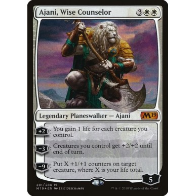 Ajani, Saggio Consigliere
