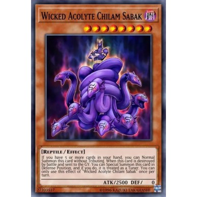 Wicked Acolyte Chilam Sabak