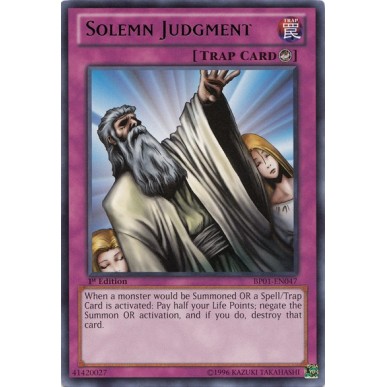 Giudizio Solenne (V.1 - Rare)