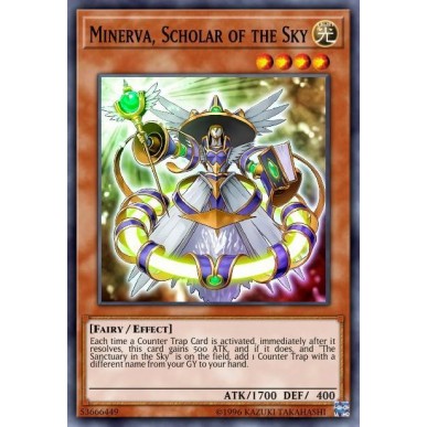 Minerva, Studiosa del Cielo